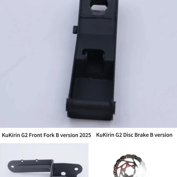 KuKirin G2 prednji set nosača poluge ovjesa - B - 2025